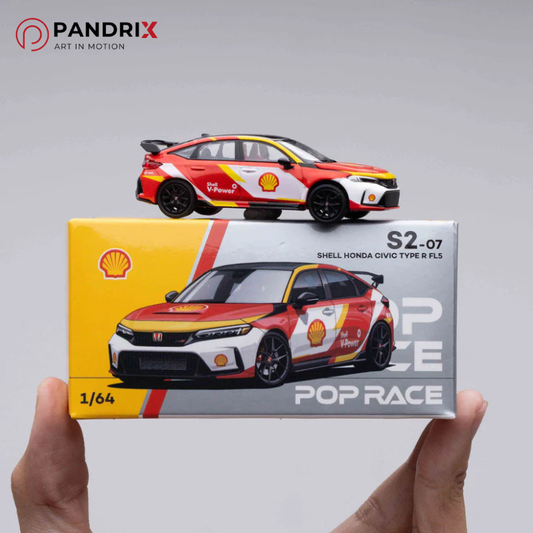 Honda Civic Type R (FL5) 1:64 | Shell Oil Livery | POP RACE