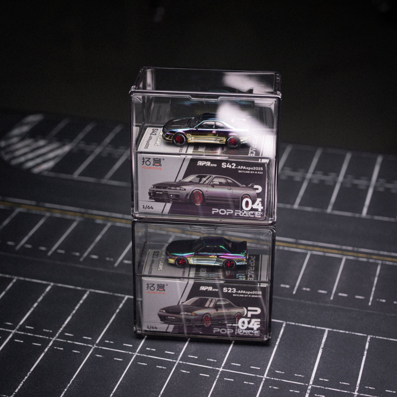 [XCARTOYS × POP RACE] Nissan Skyline GT-R R32 1:64 | Foshan APAxpo2025 Edition