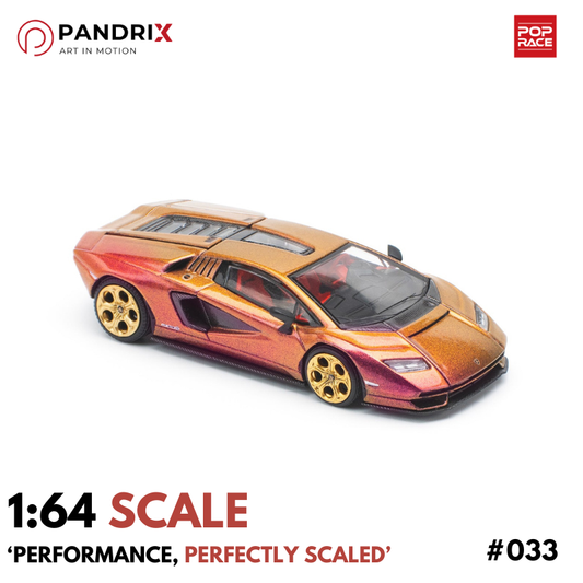 Lamborghini Countach LPI 800-4 1:64 | Blu Hal Edition | POP RACE