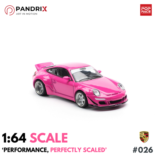 Porsche RWB 997 1:64 | Studio Edition | PANDRIX × POP RACE
