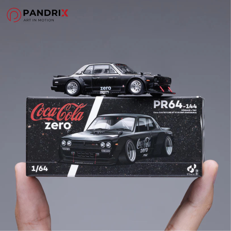 Nissan Skyline GT-R V8 Drift (Hakosuka) 1:64 | Coca-Cola Zero Edition | POP RACE