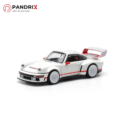 Porsche Singer DLS Turbo (Track) 1:64 | White | XCARTOYS × POP RACE