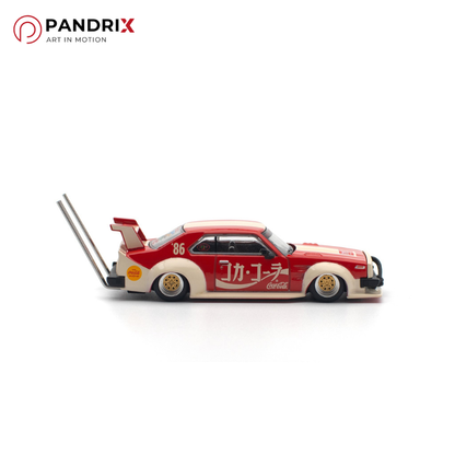 Nissan Skyline C210 Kaido Racer 1:64 | Coca-Cola Edition (Bosozoku Style) | XCARTOYS × POP RACE