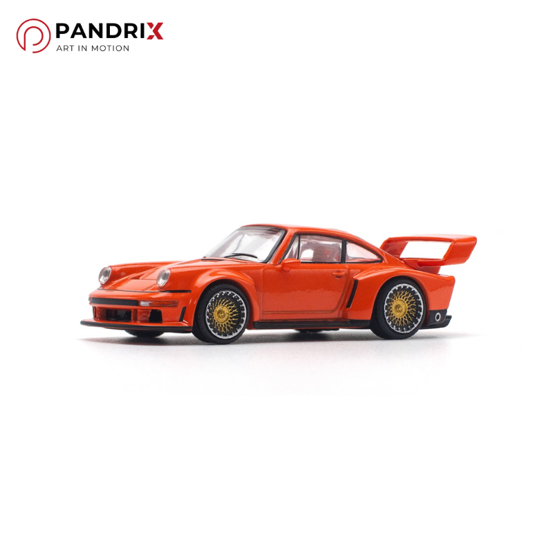 Porsche Singer DLS Turbo (Track) 1:64 | Orange | XCARTOYS x POP RACE