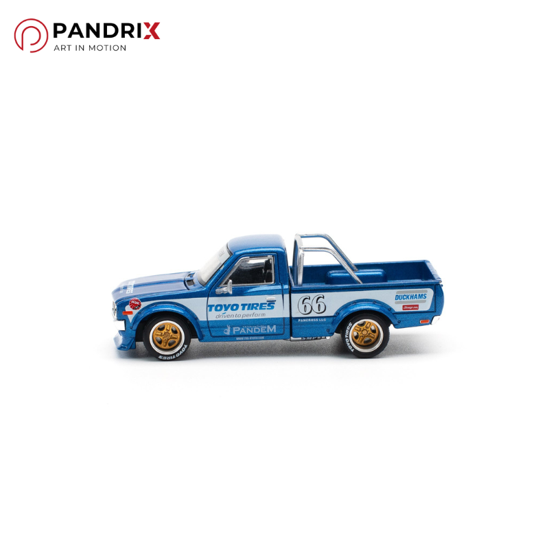 Datsun 620 1:64 | Pandem Edition | Blue | XCARTOYS × POP RACE