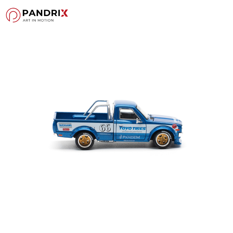 Datsun 620 1:64 | Pandem Edition | Blue | XCARTOYS × POP RACE