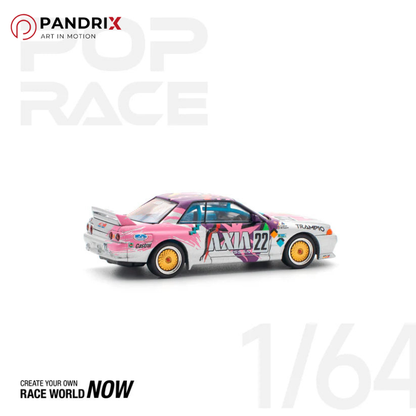 Nissan Skyline GT-R R32 1:64 | #22 AXIA Group A | POP RACE