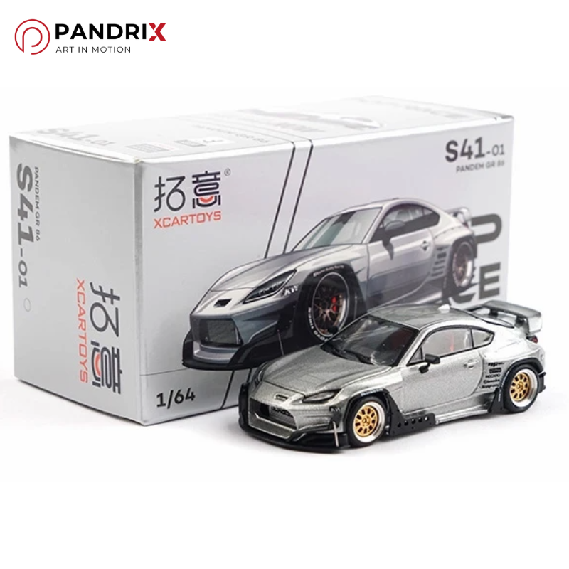 [PANDRIX × POP RACE] Toyota Pandem GR86 1:64 | Studio Edition