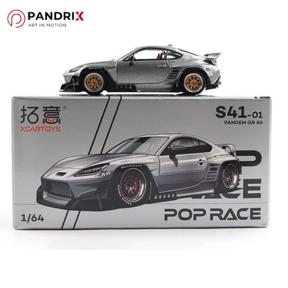 [PANDRIX × POP RACE] Toyota Pandem GR86 1:64 | Studio Edition