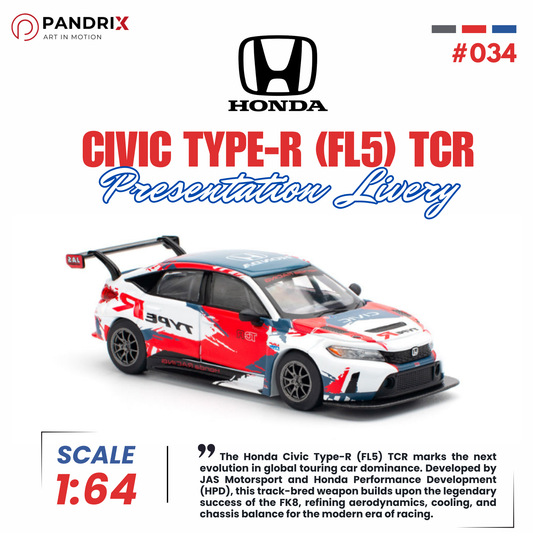 Honda Civic Type-R (FL5) TCR 1:64 | Presentation Livery | POP RACE