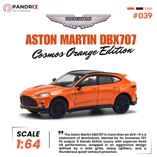 Aston Martin DBX707 1:64 | Cosmos Orange | POP RACE